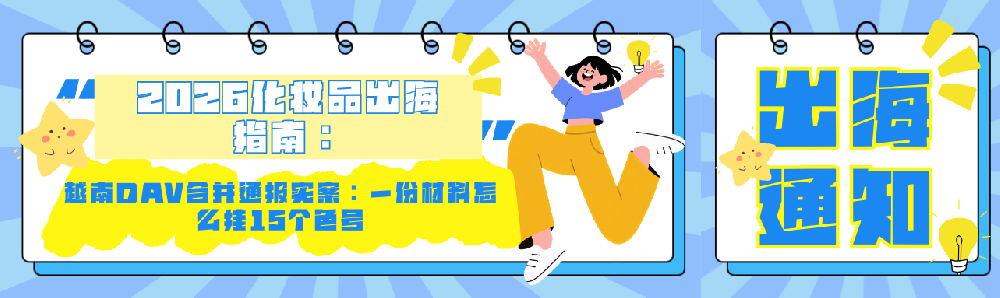 越南 DAV 合并通报实案:一份材料怎么挂 15 个色号